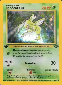 Carte Pokemon Insécateur 10/64 Jungle