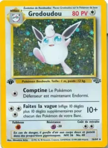 Carte Pokémon Grodoudou 16 Jungle