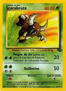 Carte Pokemon Scarabrute 25/64 Jungle