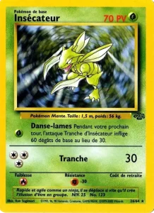 Carte Pokemon Insécateur 26/64 Jungle