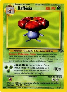 Carte Pokemon Raflésia 31/64 Jungle
