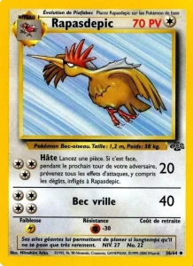 Carte Pokemon Rapasdepic 36/64 Jungle