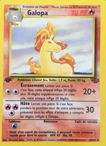 Carte Pokemon Galopa 44/64 Jungle