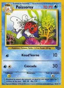 Carte Pokemon Poissoroy 46/64 Jungle
