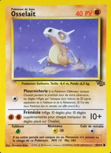 Carte Pokemon Osselait 50/64 Jungle
