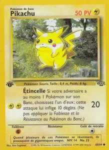 Carte Pokemon Pikachu 60/64 Jungle
