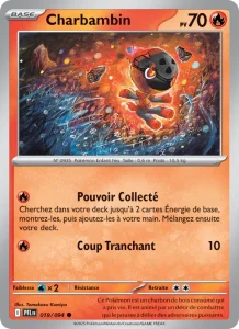 Carte Pokemon Charbambin 019/94 Flammes Fantasmagoriques