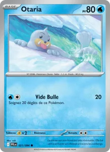 Carte Pokemon Otaria 021/94 Flammes Fantasmagoriques