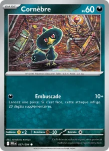 Carte Pokemon Cornèbre 057/94 Flammes Fantasmagoriques