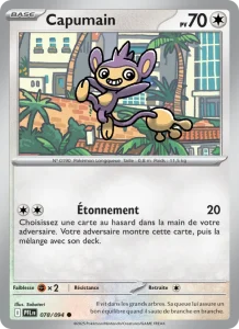 Carte Pokemon Capumain 078/94 Flammes Fantasmagoriques