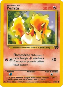 Carte Pokemon Ponyta 64/82 Team Rocket