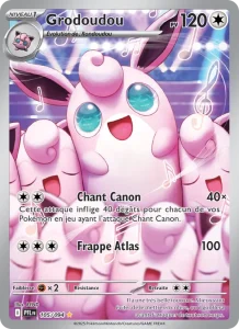 Carte Pokemon Grodoudou 105/94 Flammes Fantasmagoriques
