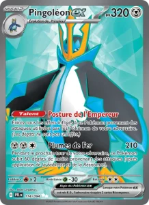 Carte Pokemon Pingoléon-ex 114/94 Flammes Fantasmagoriques