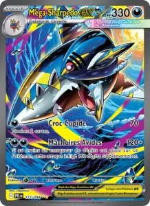 Carte Pokémon Méga-Sharpedo-ex 127 Flammes Fantasmagoriques