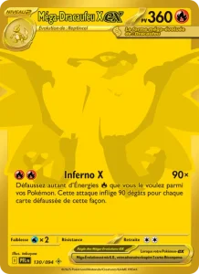 Carte Pokémon Méga-Dracaufeu X-ex 130 Flammes Fantasmagoriques