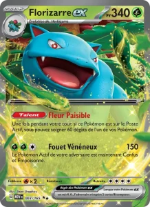 Carte Pokémon Florizarre-ex 003/165