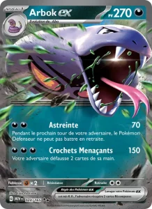 Carte Pokemon Arbok-ex 024/165 151