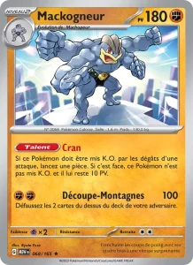 Carte Pokemon Mackogneur 068/165 151