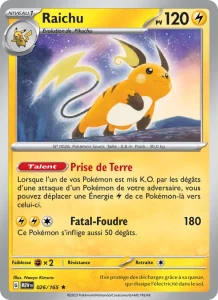 Carte Pokemon Raichu 026/165 151
