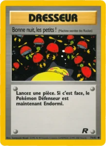 Carte Pokemon Bonne nuit, les petits ! 79/82 Team Rocket