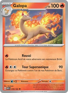 Carte Pokemon Galopa 078/165 151