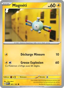 Carte Pokemon Magnéti 081/165 151