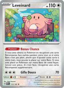 Carte Pokemon Leveinard 113/165 151
