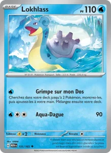 Carte Pokemon Lokhlass 131/165 151