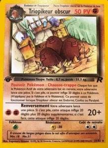 Carte Pokemon Triopikeur obscur 23/82 Team Rocket