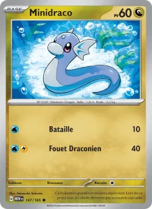 Carte Pokemon Minidraco 147/165 151