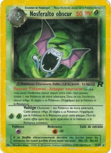 Carte Pokemon Nosferalto obscur 24/82 Team Rocket
