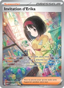 Carte Pokemon Invitation d'Erika 203/165 151