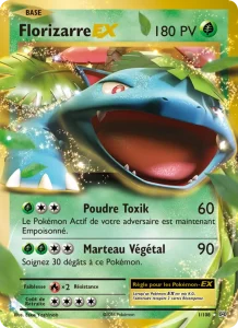 Carte Pokémon Florizarre EX 1/108