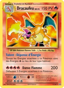 Carte Pokémon Dracaufeu 11 Évolutions