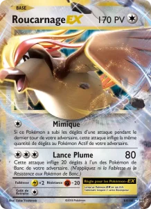 Carte Pokemon Roucarnage EX 64/108 Évolutions