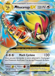 Carte Pokemon M-Roucarnage EX 65/108 Évolutions