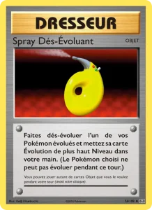 Spray Dés-évoluant 76 — Évolutions