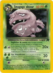 Carte Pokemon Smogogo obscur 31/82 Team Rocket