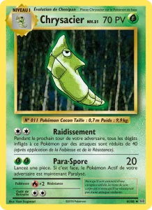 Carte Pokémon Chrysacier 4/108