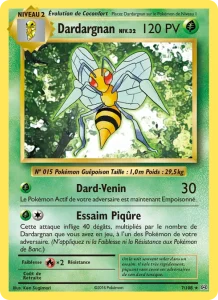 Carte Pokémon Dardargnan 7/108