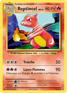 Carte Pokemon Reptincel 10/108 Évolutions