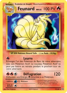 Carte Pokemon Feunard 15/108 Évolutions