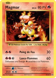 Carte Pokemon Magmar 20/108 Évolutions