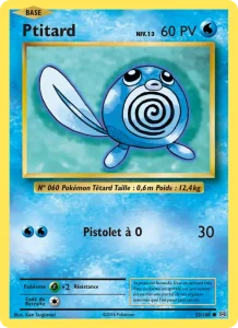Carte Pokemon Ptitard 23/108 Évolutions