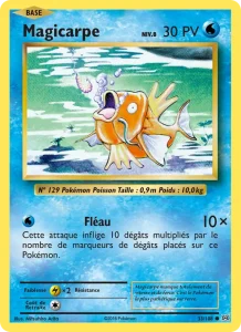Carte Pokemon Magicarpe 33/108 Évolutions