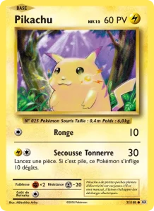 Carte Pokemon Pikachu 35/108 Évolutions