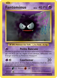 Carte Pokemon Fantominus 47/108 Évolutions