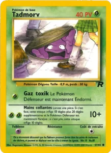 Carte Pokemon Tadmorv 57/82 Team Rocket