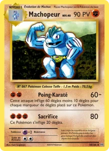 Carte Pokemon Machopeur 58/108 Évolutions