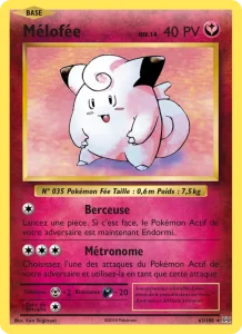 Carte Pokemon Mélofée 63/108 Évolutions